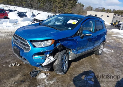 2019 Ford Ecosport Se from USA, damaged, VIN MAJ6S3GL8KC257341